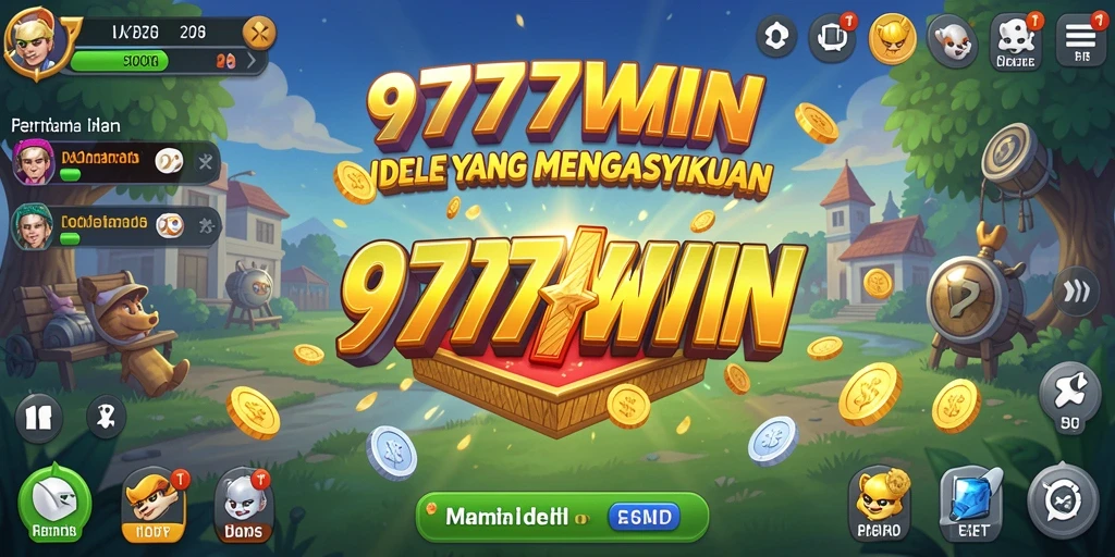 Screenshot gameplay 9777WIN menampilkan aksi Idle yang seru.