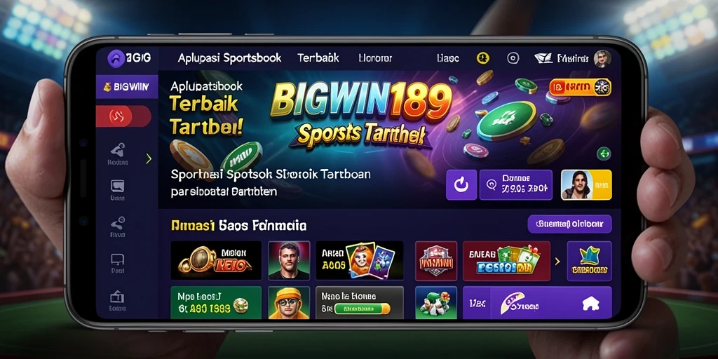 Screenshot BIGWIN189 menampilkan gameplay sportsbook yang menarik.
