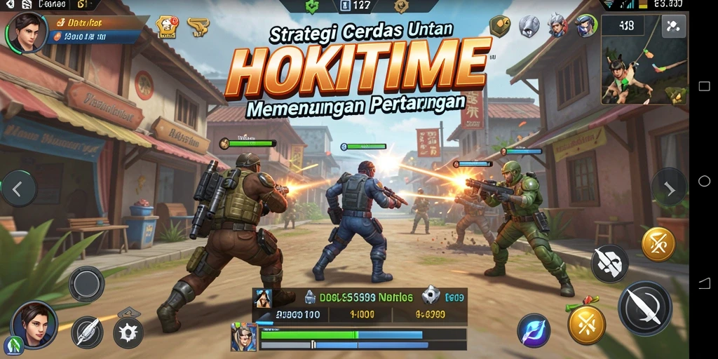 Tampilan gameplay HOKITIME yang seru dan menarik.