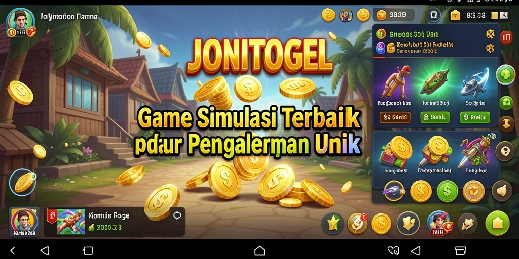 Screenshot gameplay JONITOGEL yang menarik dan interaktif.