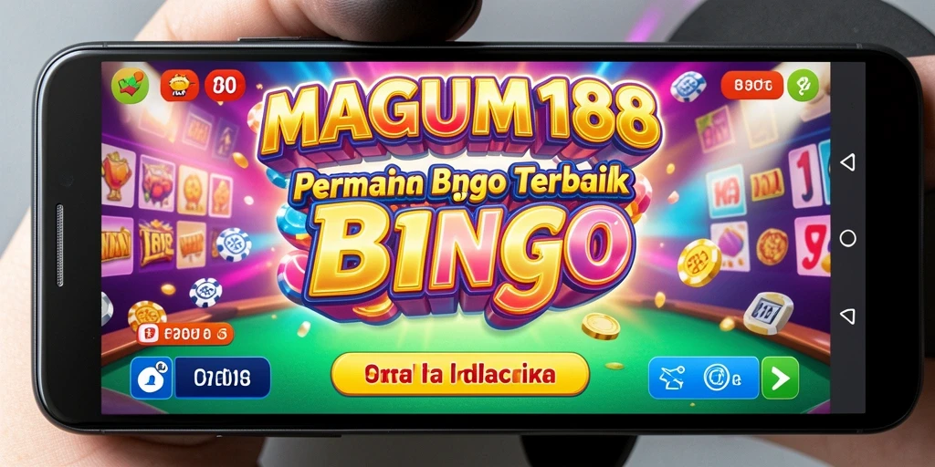 Tampilan gameplay Bingo yang seru dan menarik di MAGNUM188.