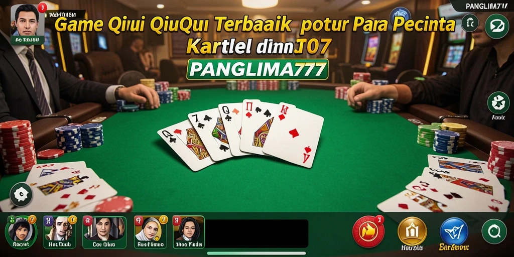 Gameplay QiuQiu yang mendebarkan di PANGLIMA77.