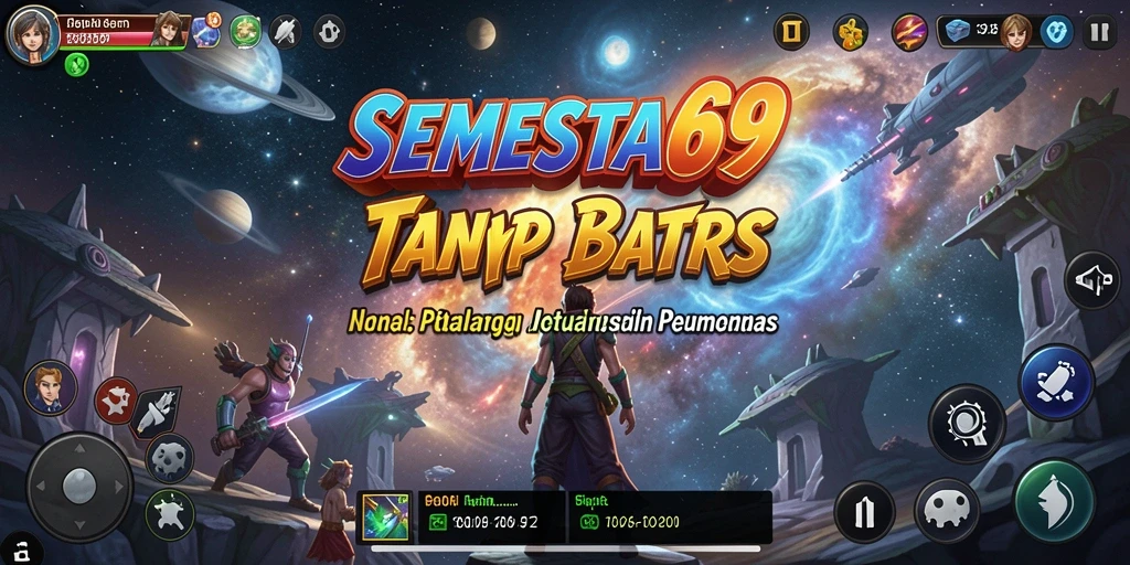 Tampilan gameplay SEMESTA69 yang mendebarkan dan penuh warna.