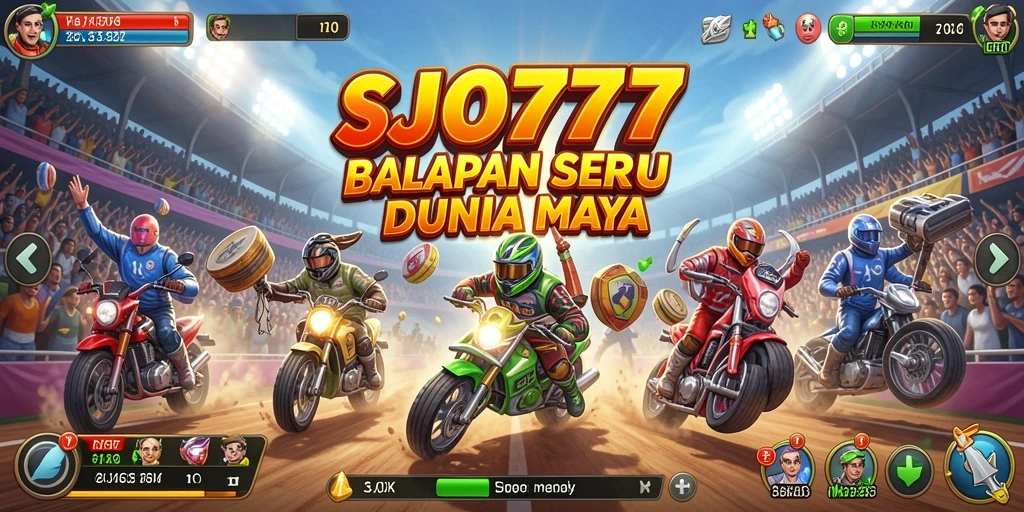 Gameplay balapan seru di SJO777 dengan grafis tajam.